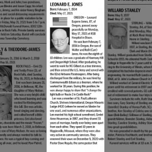 Obituary for Leonard Eugene JONES